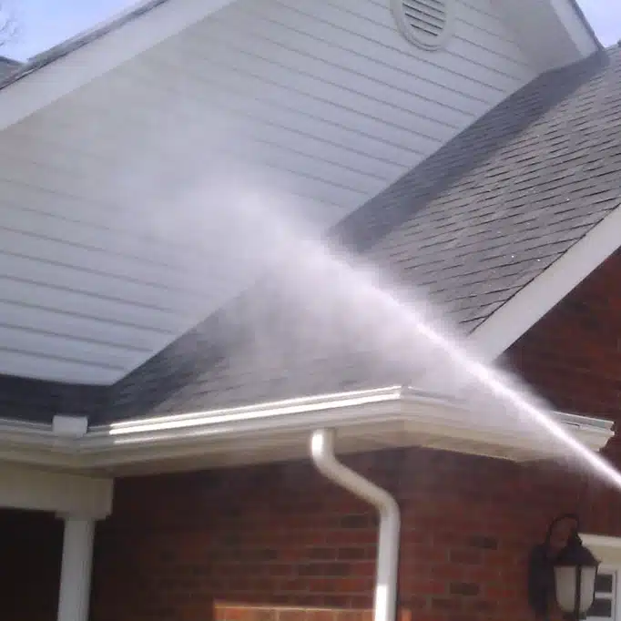 Professional soft wash cleaning in North York