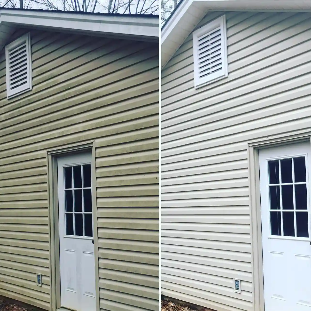 Soft washing technique