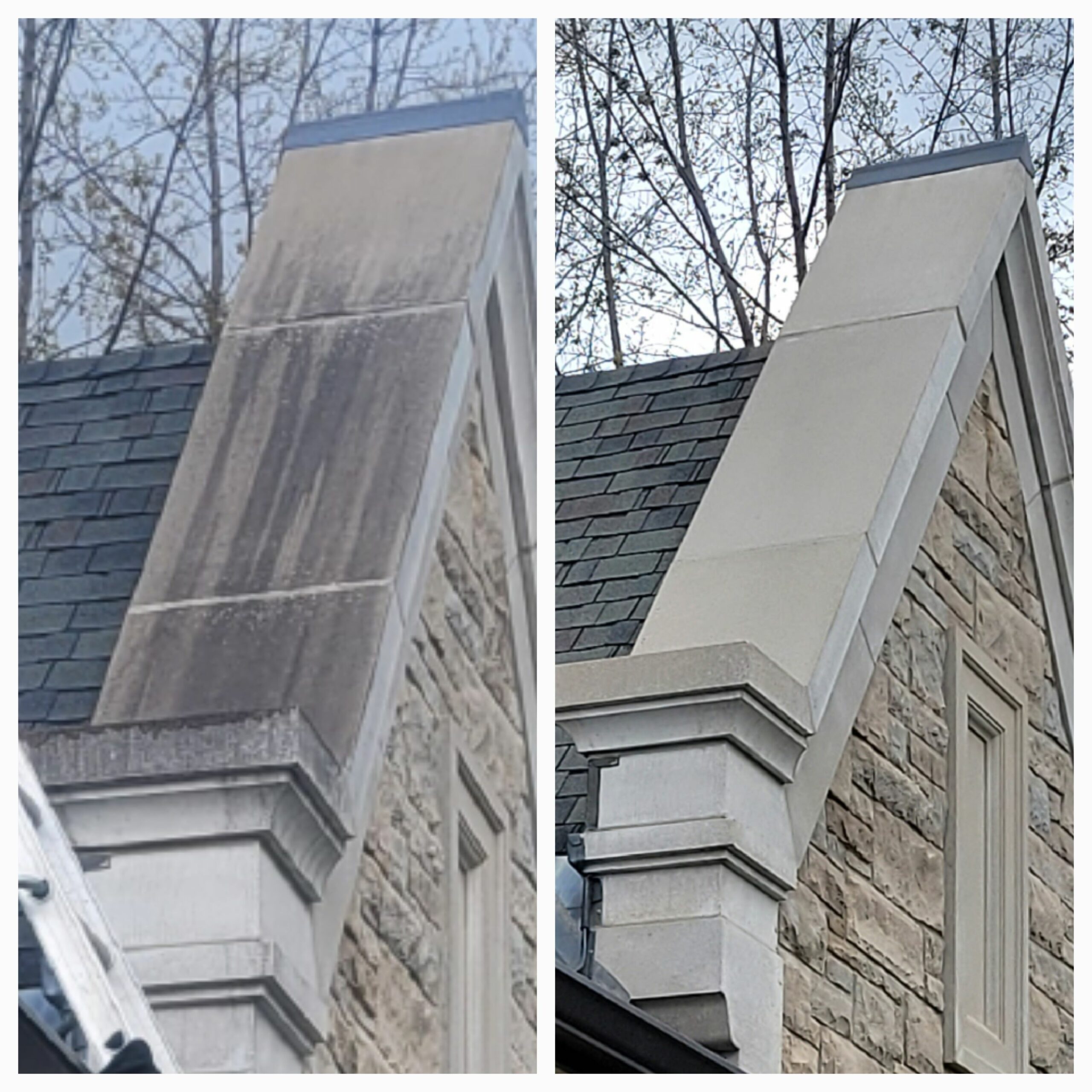 Professional pressure washing service in North York