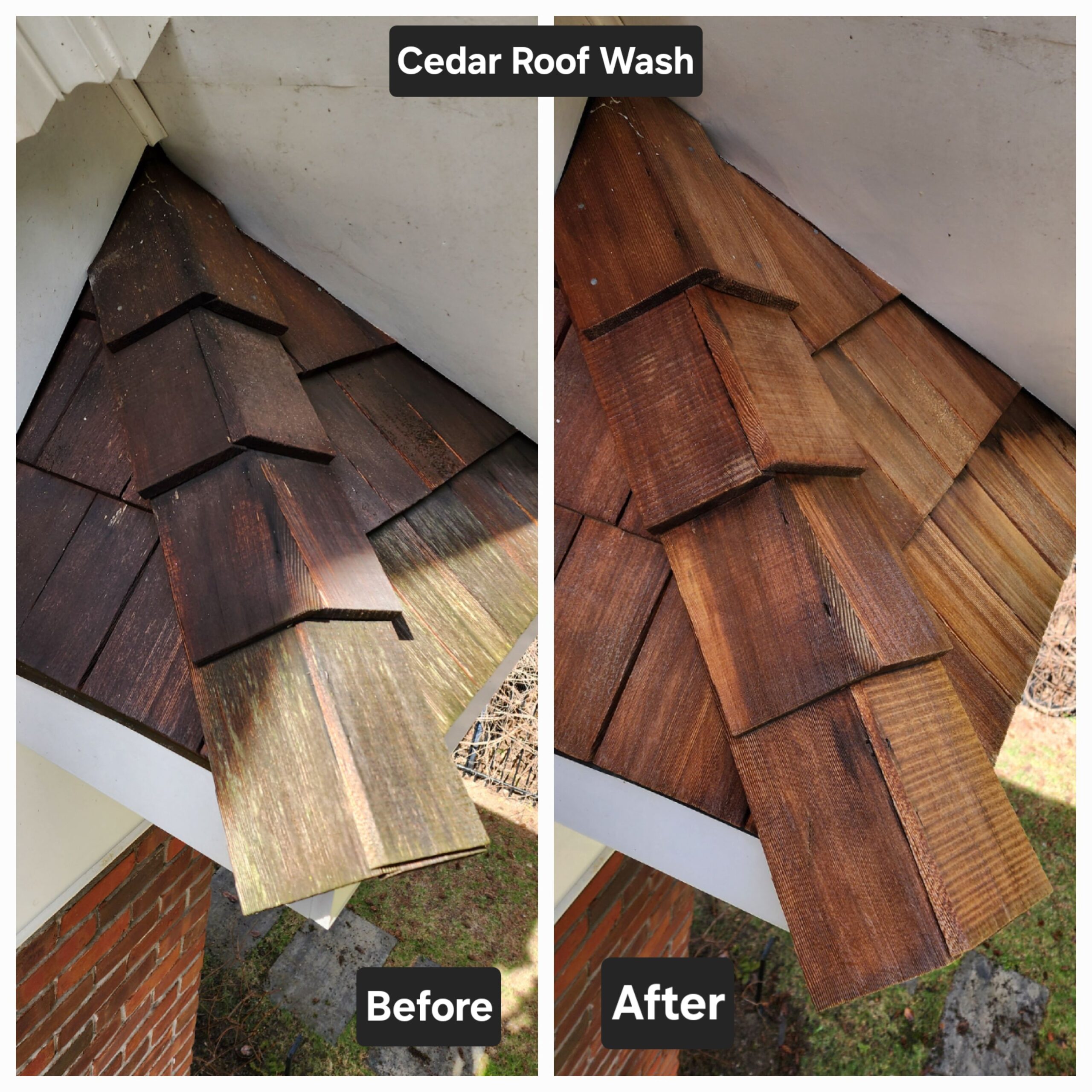 Soft-wash roof cleaning equipment