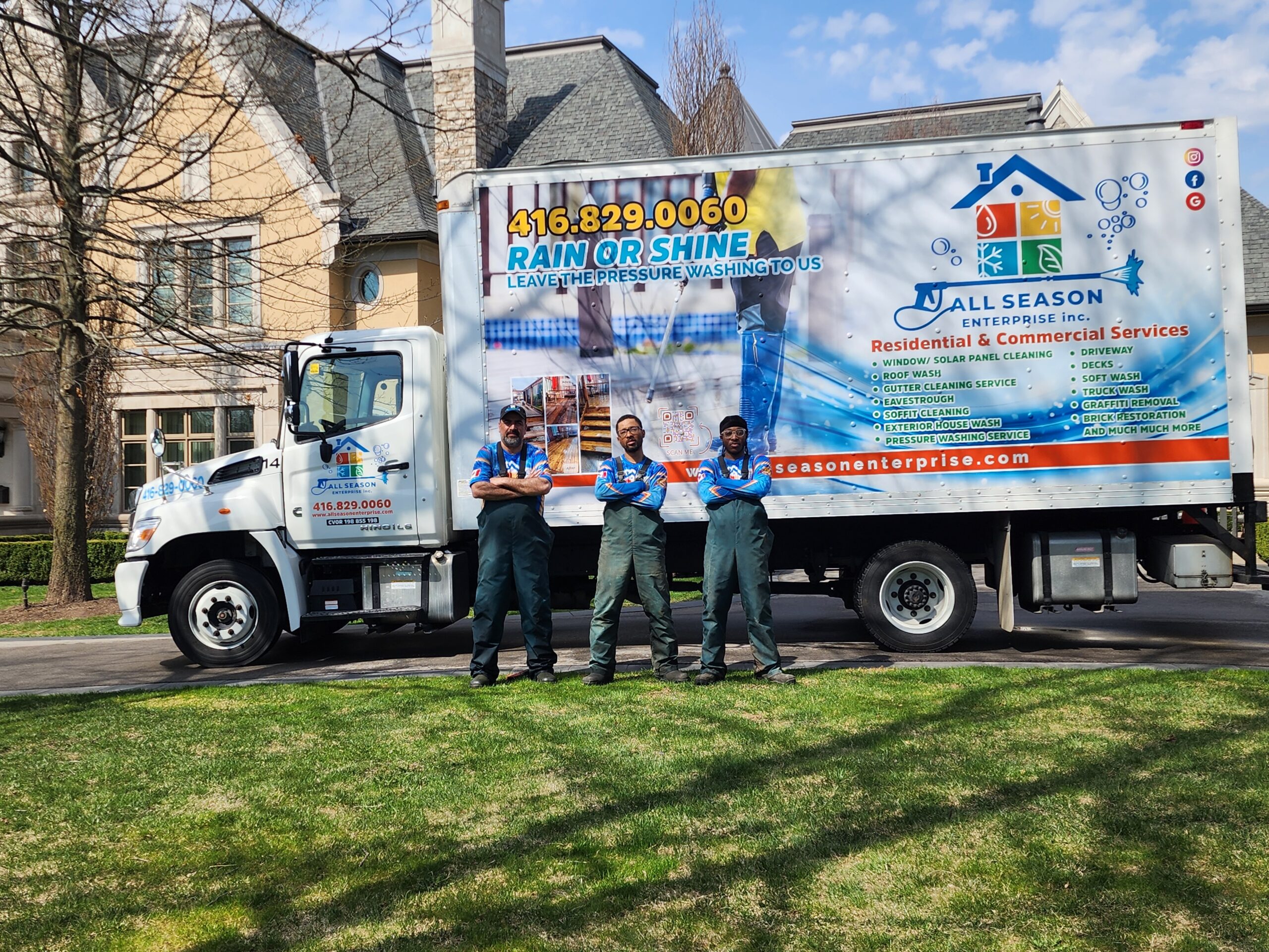 All Season Enterprise team at work