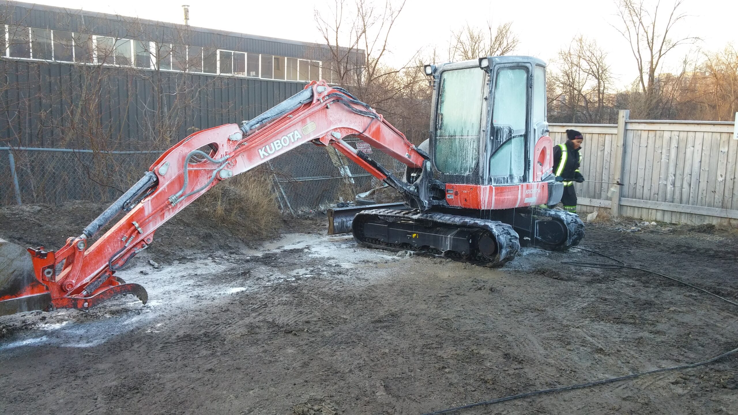 Professional equipment cleaning